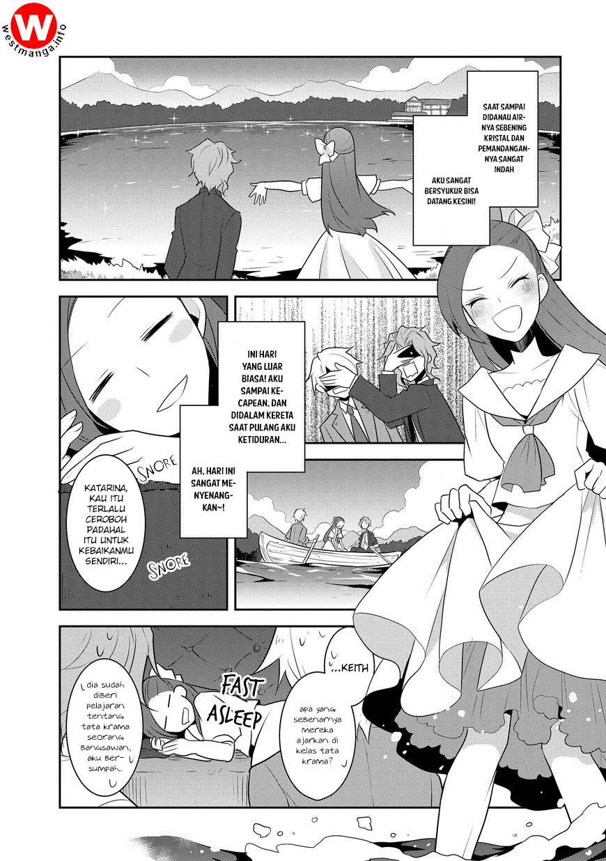 Otome Game no Hametsu Flag shika Nai Akuyaku Reijou ni Tensei shiteshimatta... Chapter 12 - halaman 8