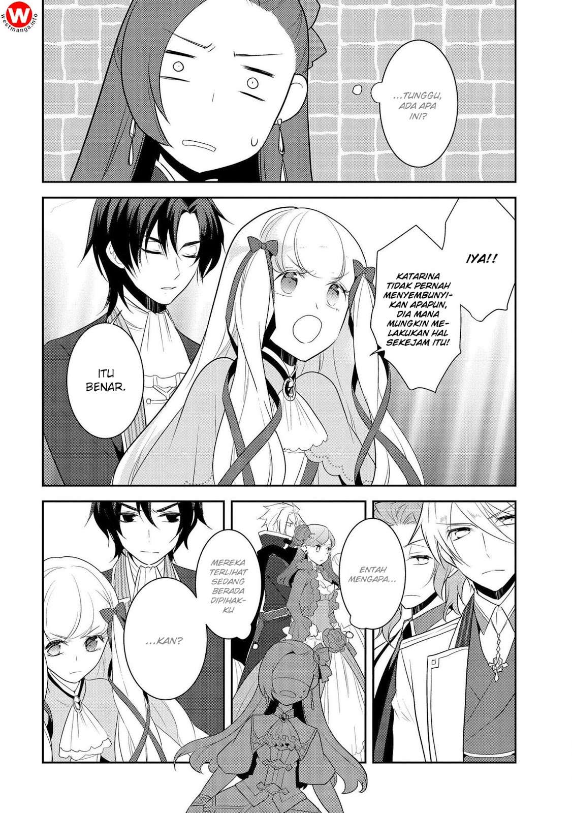 Otome Game no Hametsu Flag shika Nai Akuyaku Reijou ni Tensei shiteshimatta... Chapter 14 - halaman 10
