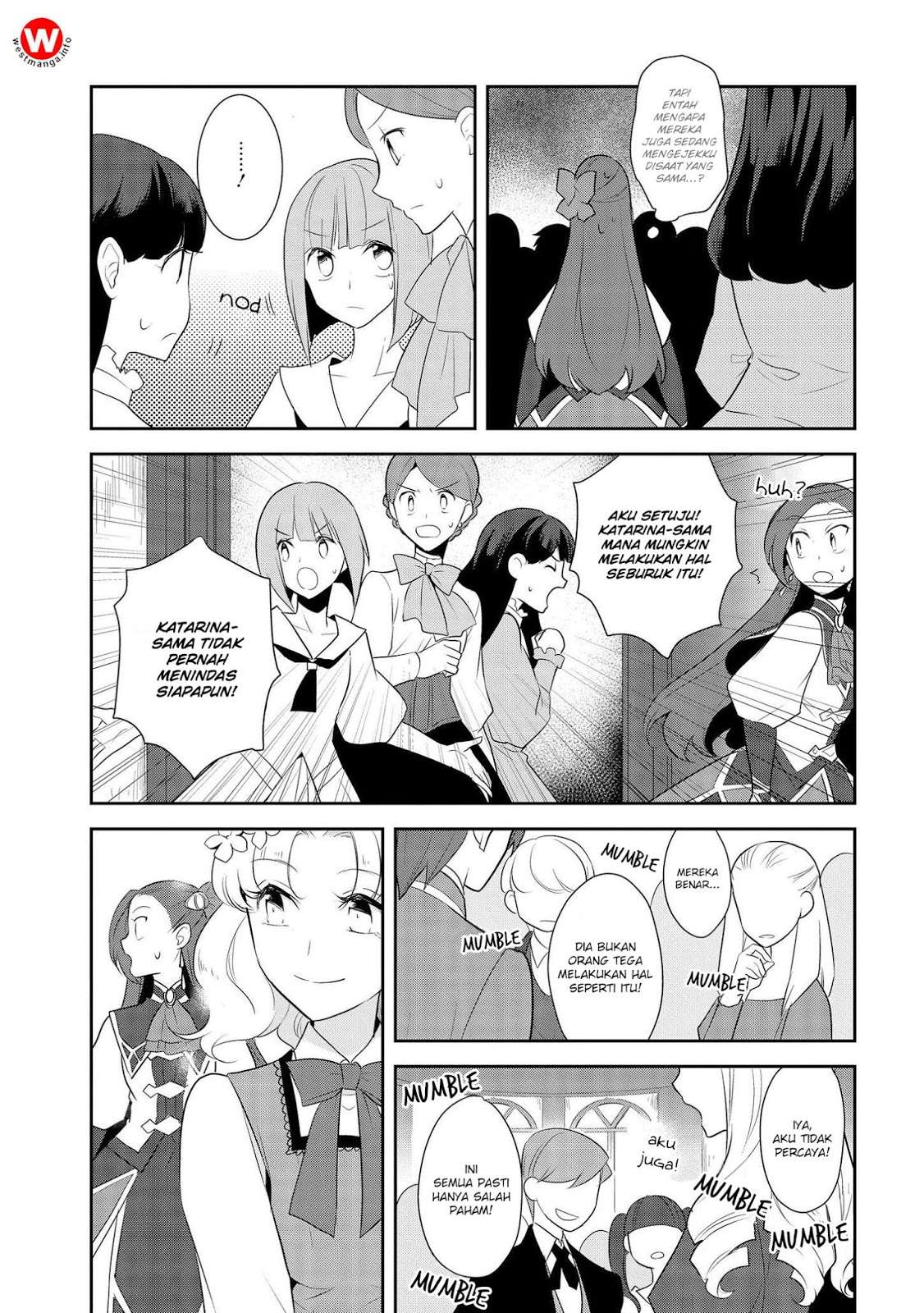 Otome Game no Hametsu Flag shika Nai Akuyaku Reijou ni Tensei shiteshimatta... Chapter 14 - halaman 12