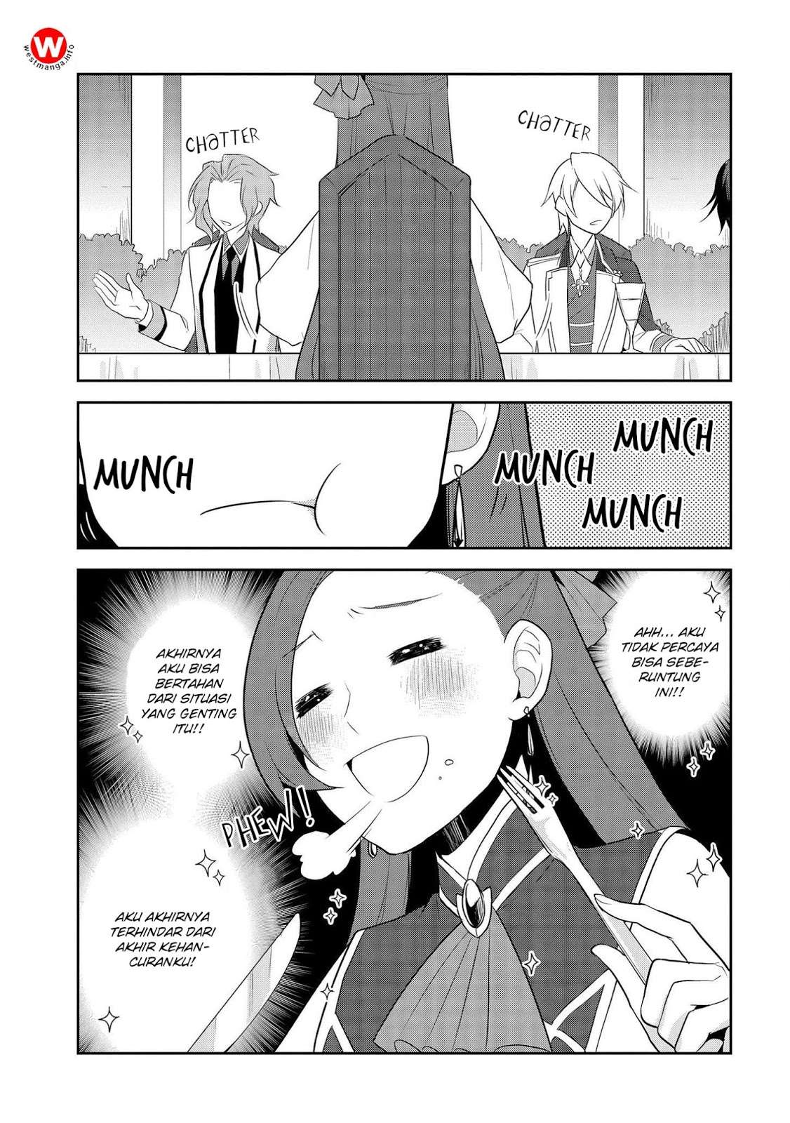 Otome Game no Hametsu Flag shika Nai Akuyaku Reijou ni Tensei shiteshimatta... Chapter 14 - halaman 20