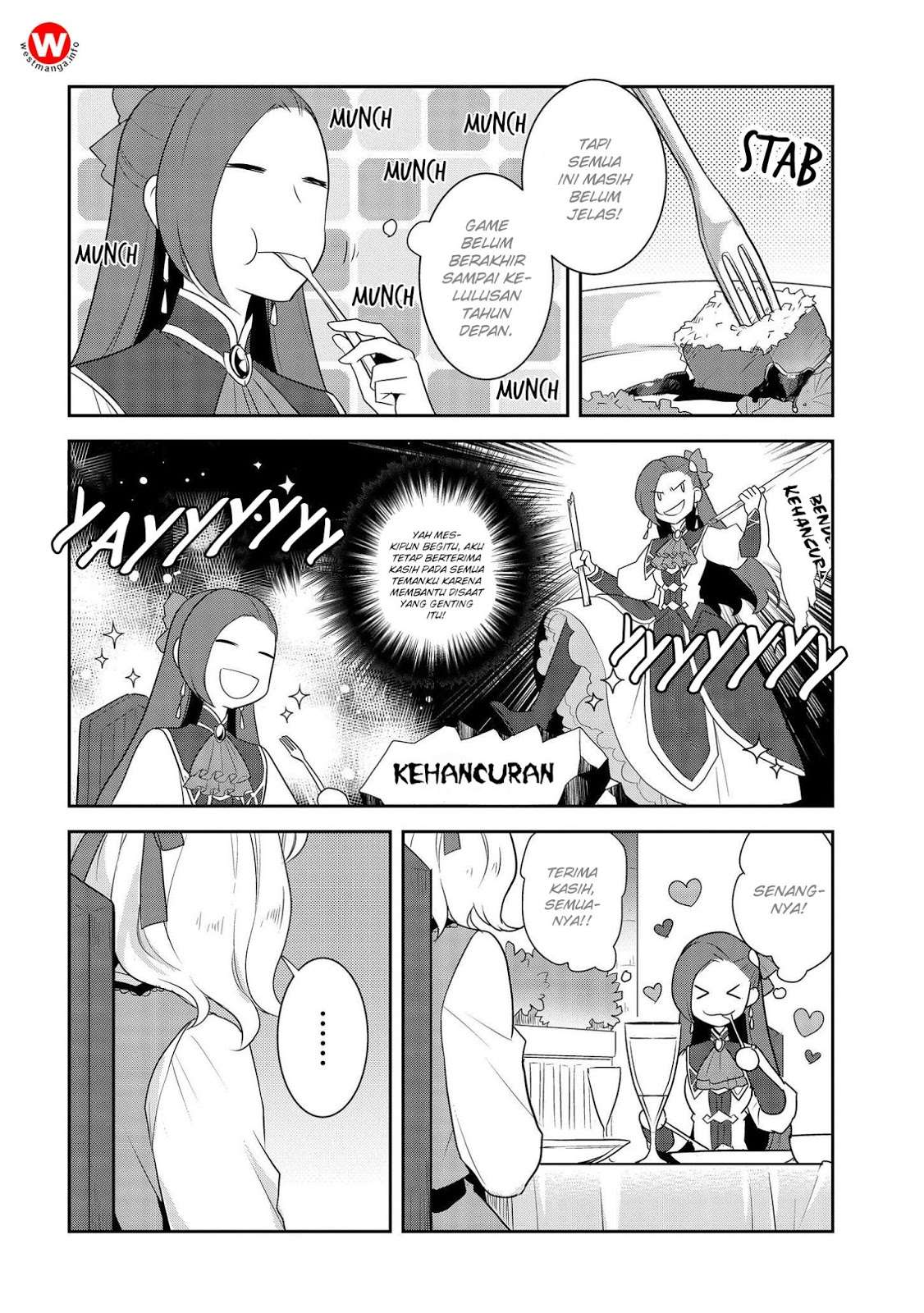 Otome Game no Hametsu Flag shika Nai Akuyaku Reijou ni Tensei shiteshimatta... Chapter 14 - halaman 21