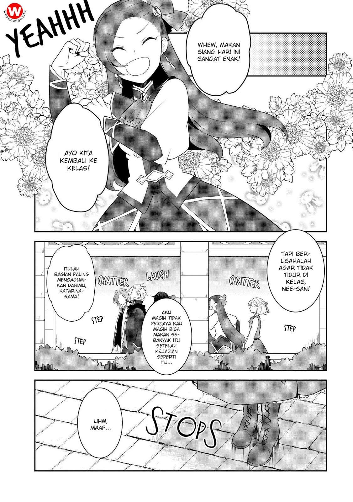 Otome Game no Hametsu Flag shika Nai Akuyaku Reijou ni Tensei shiteshimatta... Chapter 14 - halaman 22
