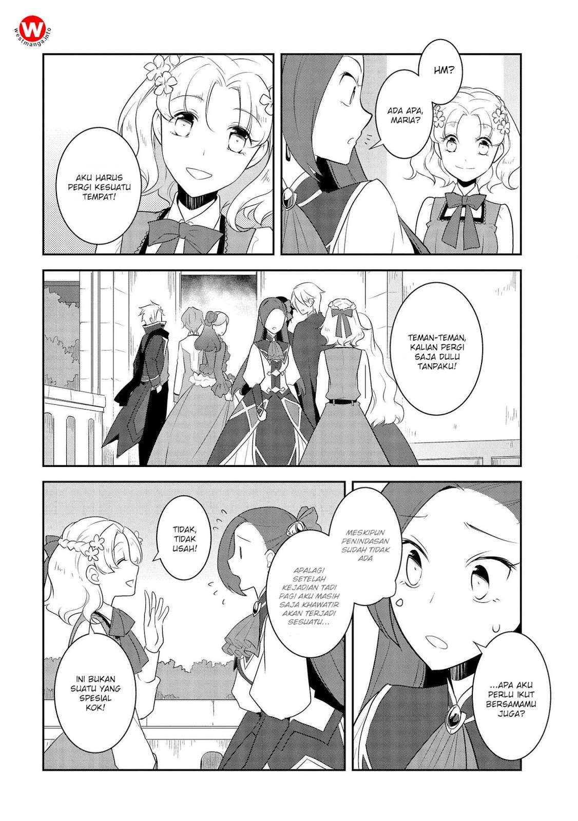 Otome Game no Hametsu Flag shika Nai Akuyaku Reijou ni Tensei shiteshimatta... Chapter 14 - halaman 23