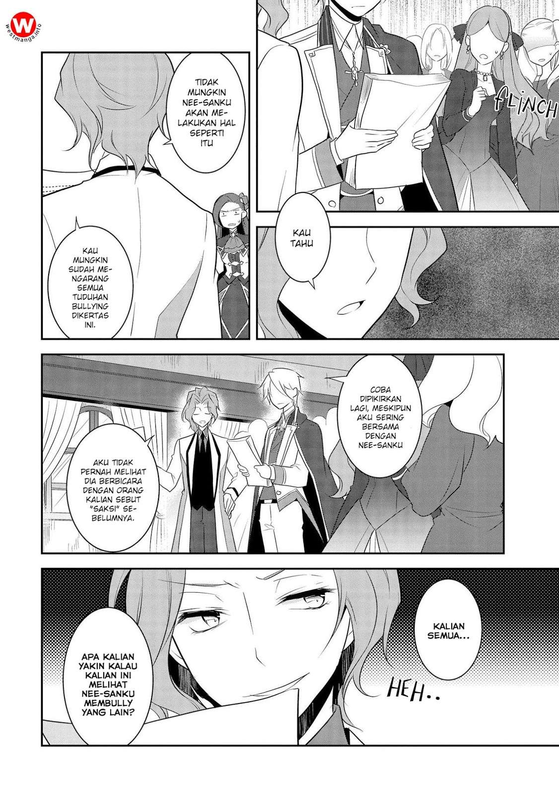 Otome Game no Hametsu Flag shika Nai Akuyaku Reijou ni Tensei shiteshimatta... Chapter 14 - halaman 8