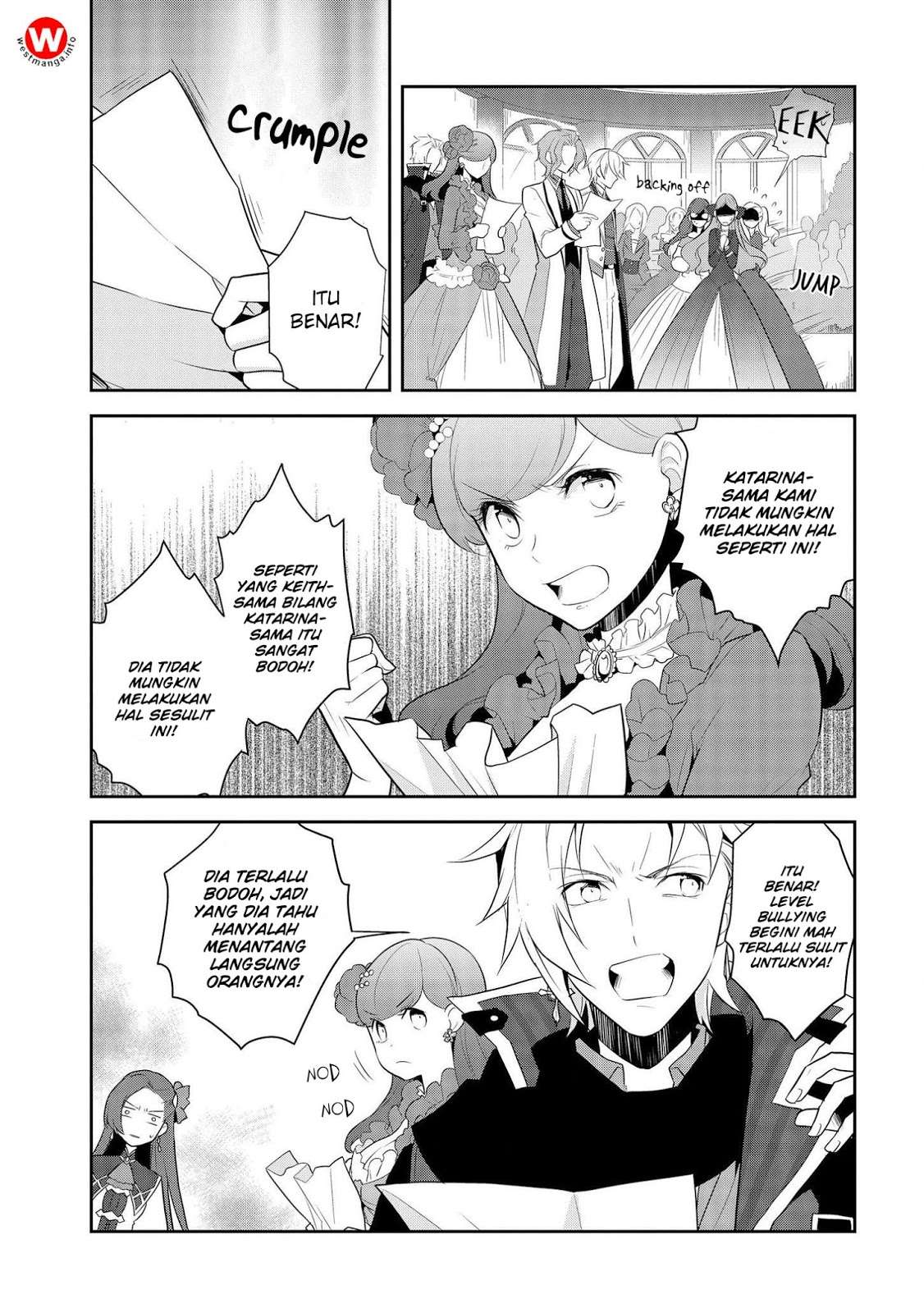 Otome Game no Hametsu Flag shika Nai Akuyaku Reijou ni Tensei shiteshimatta... Chapter 14 - halaman 9