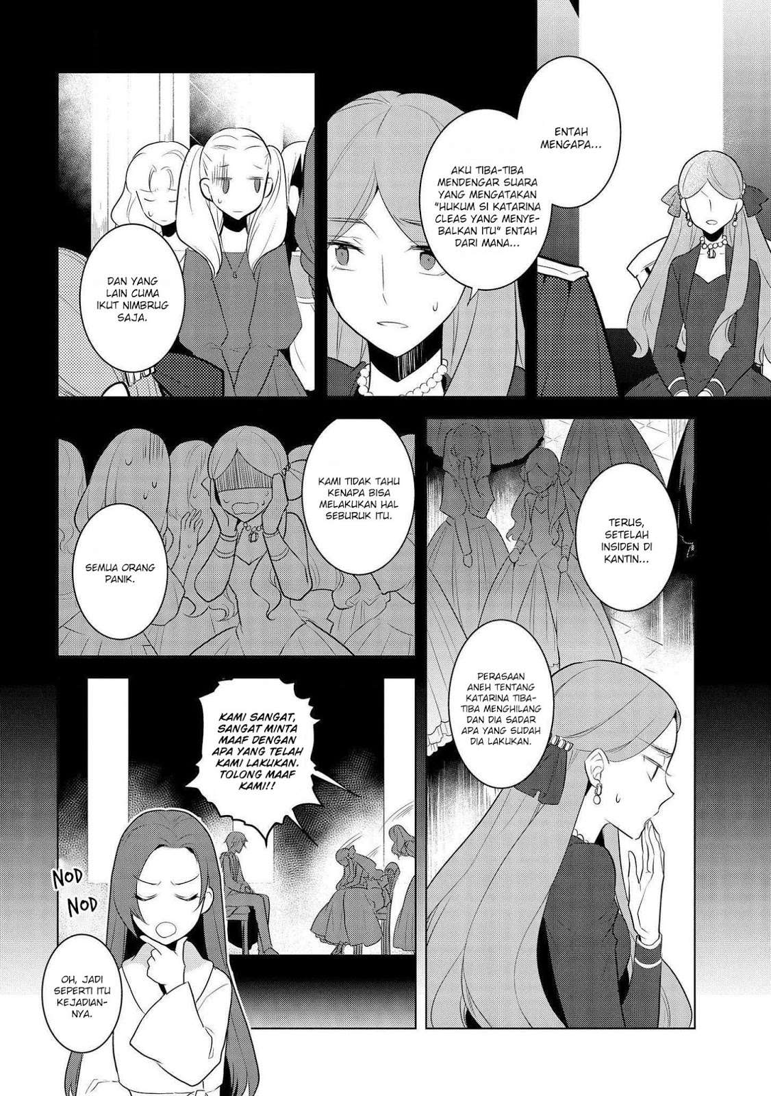Otome Game no Hametsu Flag shika Nai Akuyaku Reijou ni Tensei shiteshimatta... Chapter 15 - halaman 19