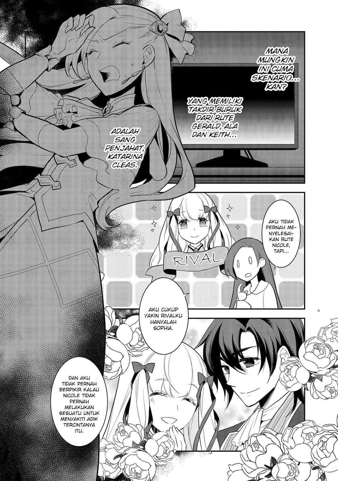 Otome Game no Hametsu Flag shika Nai Akuyaku Reijou ni Tensei shiteshimatta... Chapter 16 - halaman 9