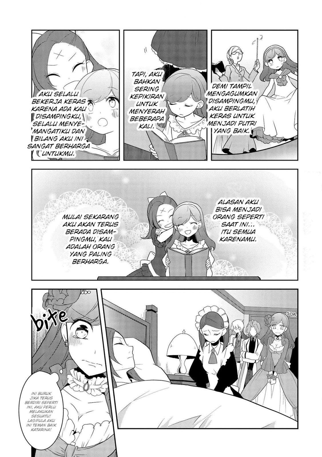 Otome Game no Hametsu Flag shika Nai Akuyaku Reijou ni Tensei shiteshimatta... Chapter 18 - halaman 10