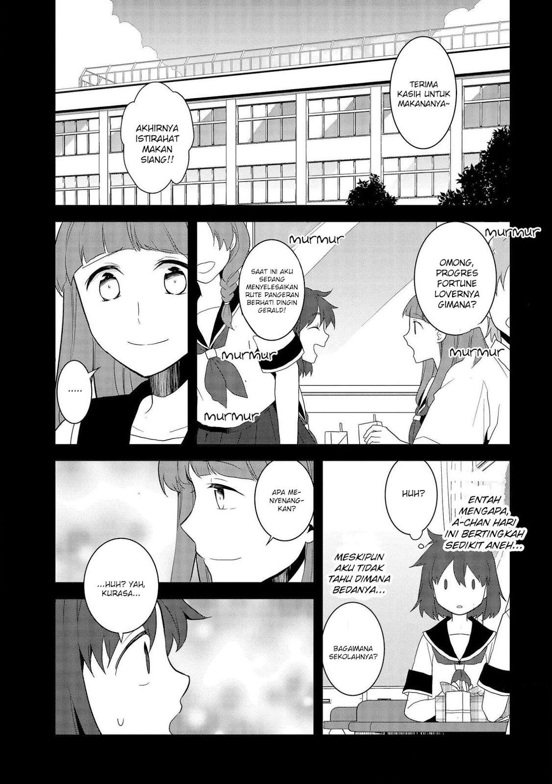 Otome Game no Hametsu Flag shika Nai Akuyaku Reijou ni Tensei shiteshimatta... Chapter 19 - halaman 1