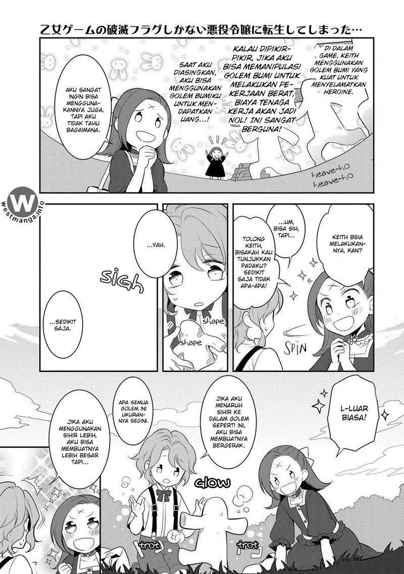 Otome Game no Hametsu Flag shika Nai Akuyaku Reijou ni Tensei shiteshimatta... Chapter 2 - halaman 19