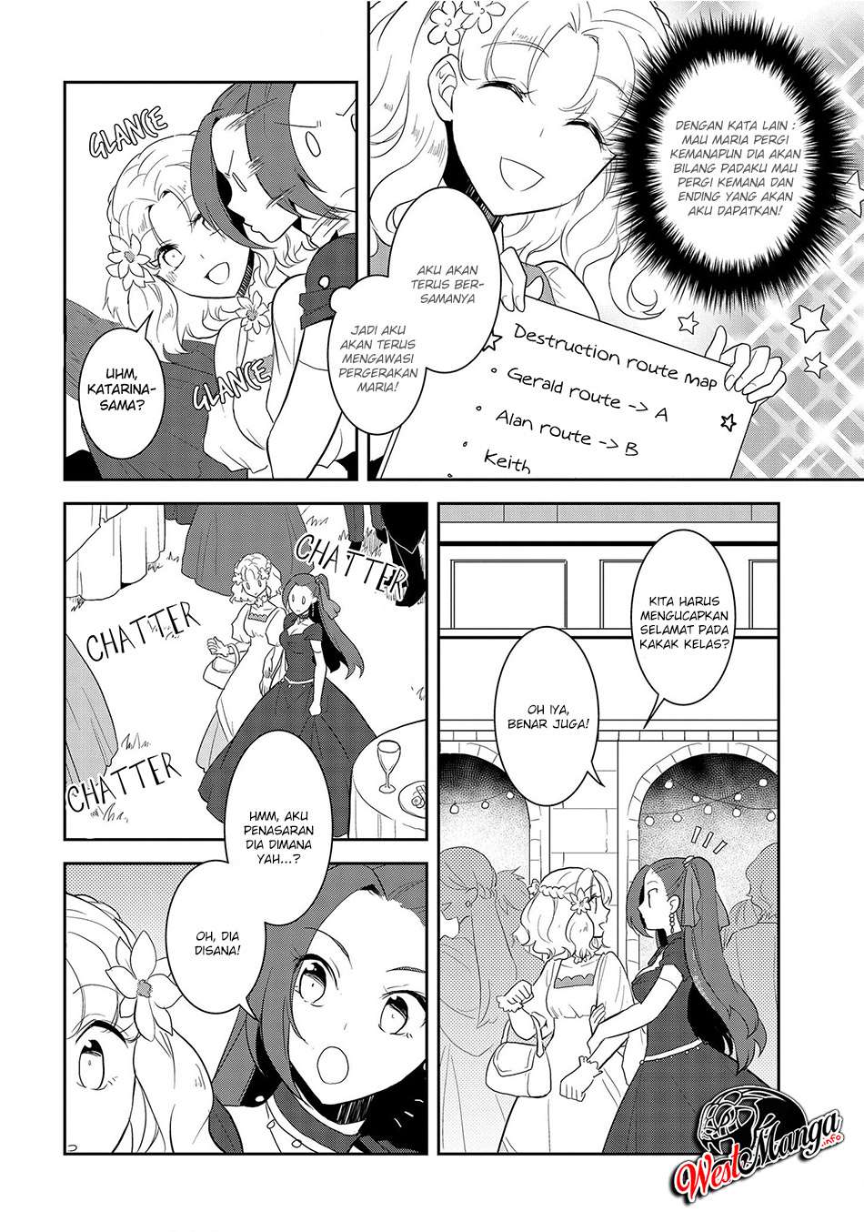 Otome Game no Hametsu Flag shika Nai Akuyaku Reijou ni Tensei shiteshimatta... Chapter 22 - halaman 10