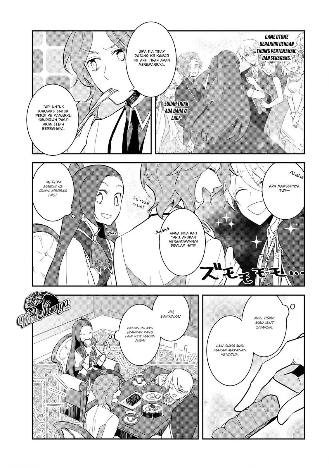 Otome Game no Hametsu Flag shika Nai Akuyaku Reijou ni Tensei shiteshimatta... Chapter 23 - halaman 1