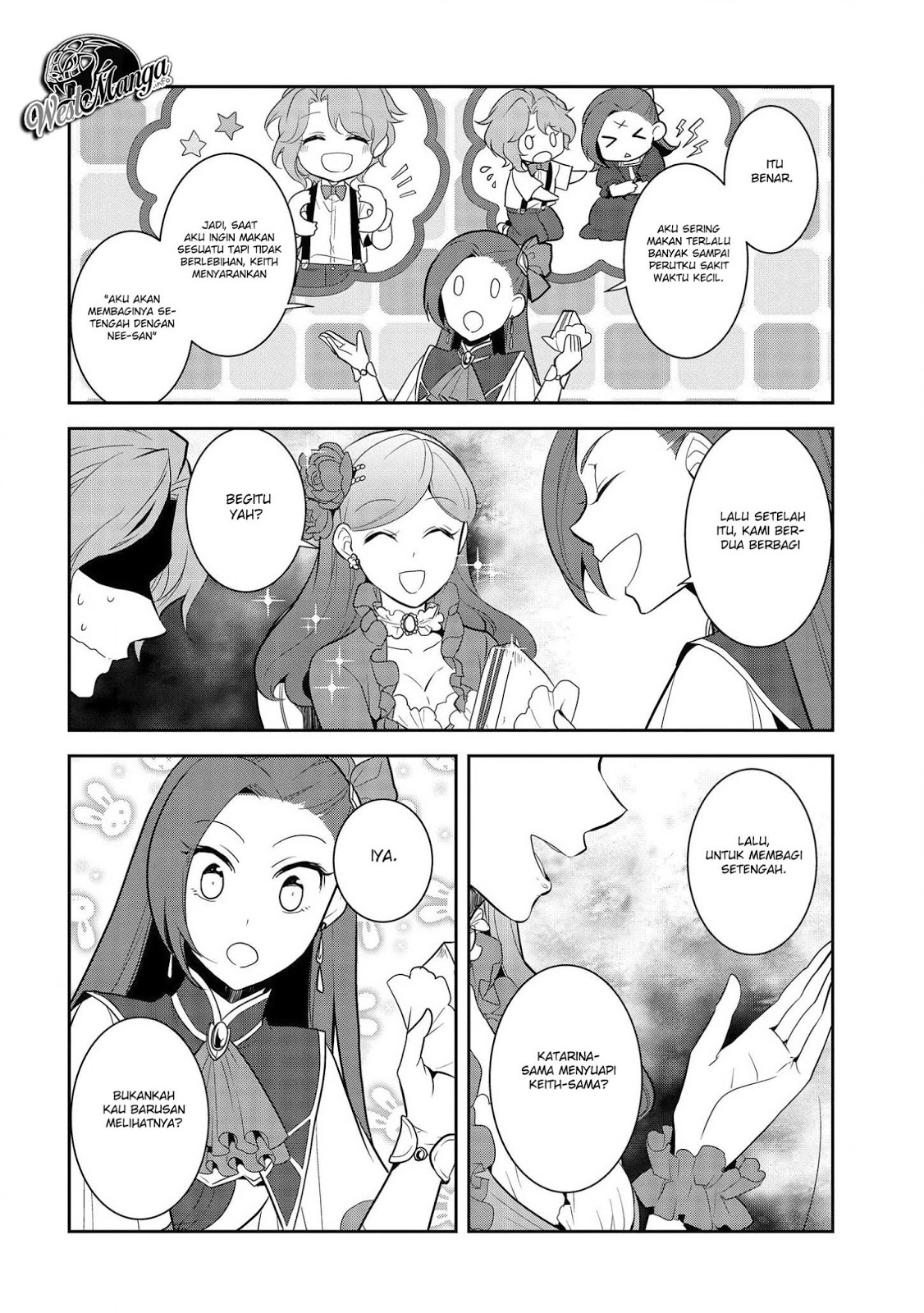 Otome Game no Hametsu Flag shika Nai Akuyaku Reijou ni Tensei shiteshimatta... Chapter 24 - halaman 15
