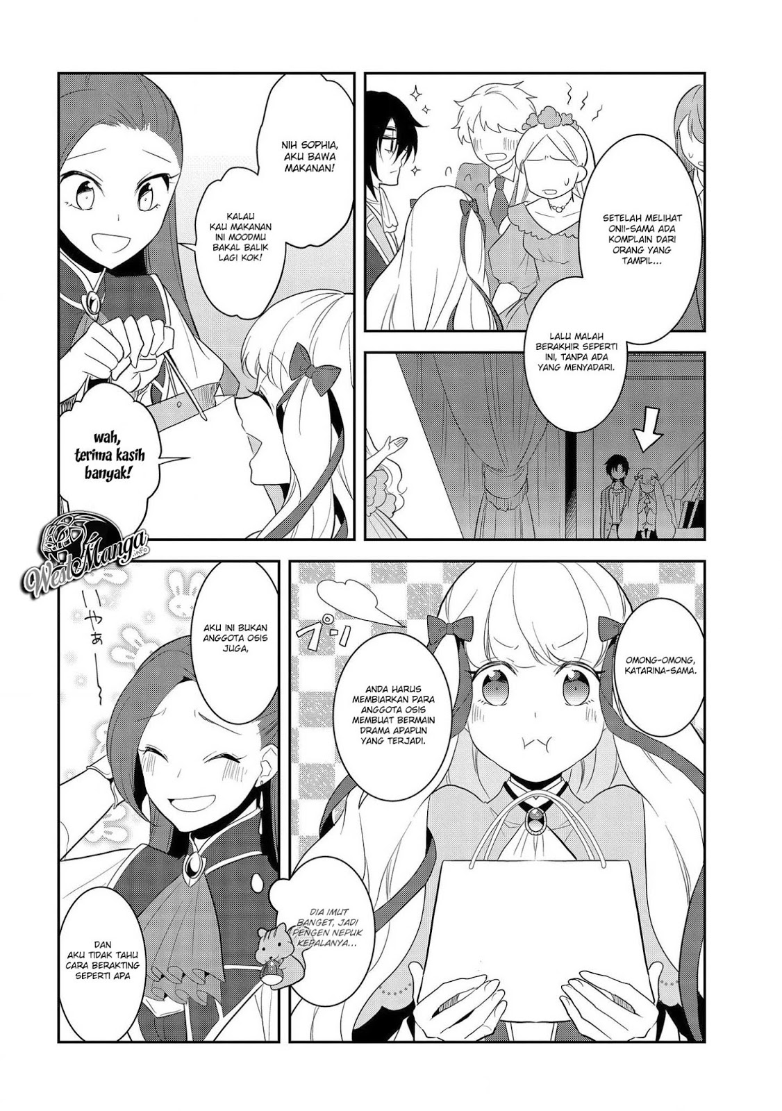 Otome Game no Hametsu Flag shika Nai Akuyaku Reijou ni Tensei shiteshimatta... Chapter 24 - halaman 23