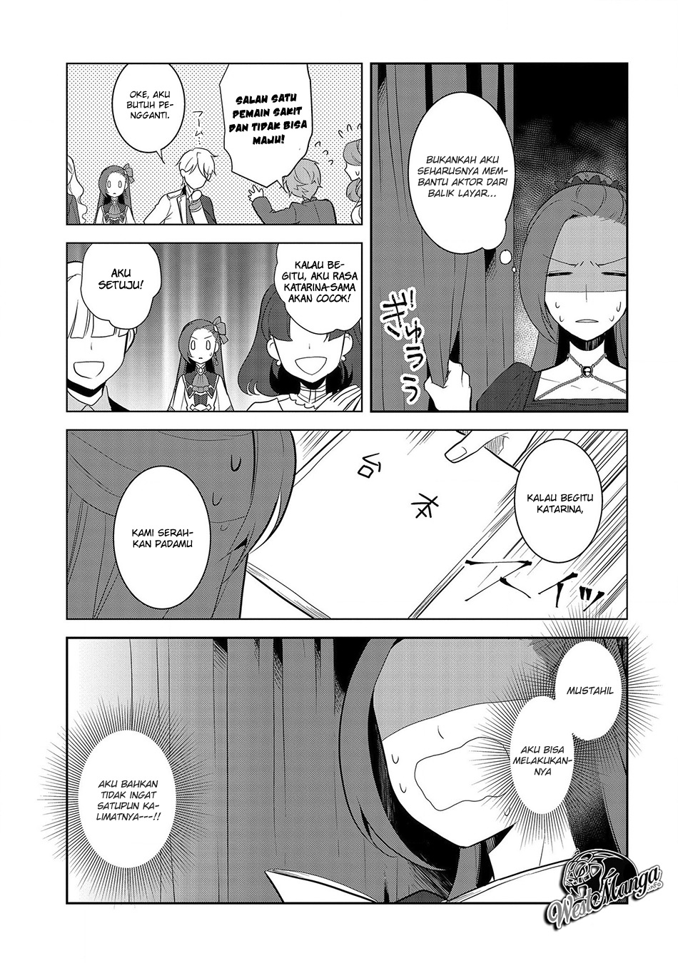 Otome Game no Hametsu Flag shika Nai Akuyaku Reijou ni Tensei shiteshimatta... Chapter 26 - halaman 5
