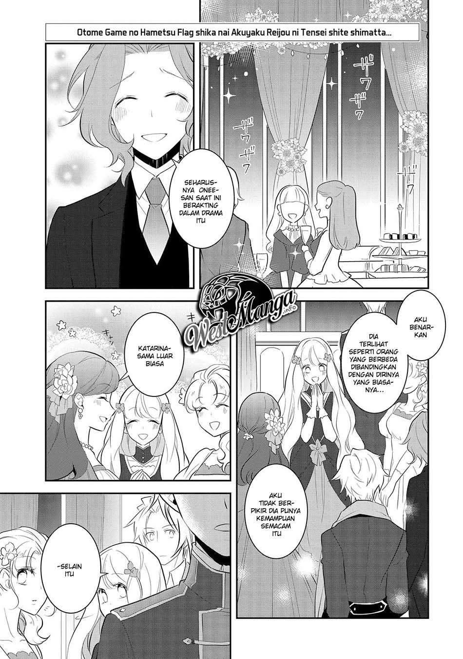 Otome Game no Hametsu Flag shika Nai Akuyaku Reijou ni Tensei shiteshimatta... Chapter 27 - halaman 2