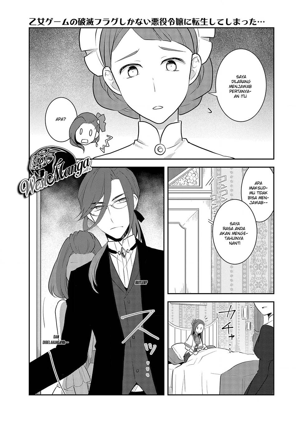 Otome Game no Hametsu Flag shika Nai Akuyaku Reijou ni Tensei shiteshimatta... Chapter 27 - halaman 9