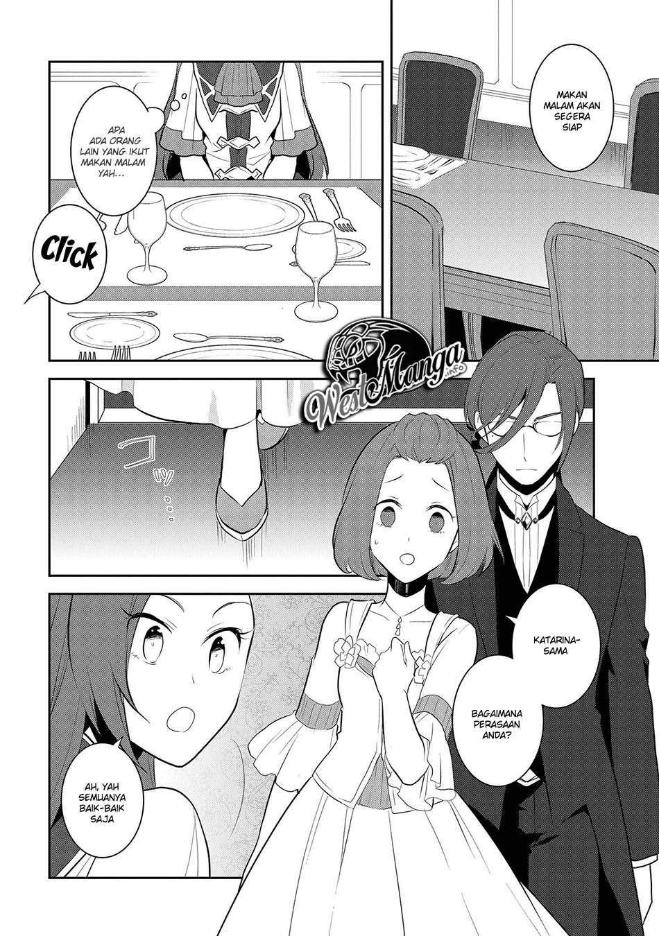 Otome Game no Hametsu Flag shika Nai Akuyaku Reijou ni Tensei shiteshimatta... Chapter 28 - halaman 10