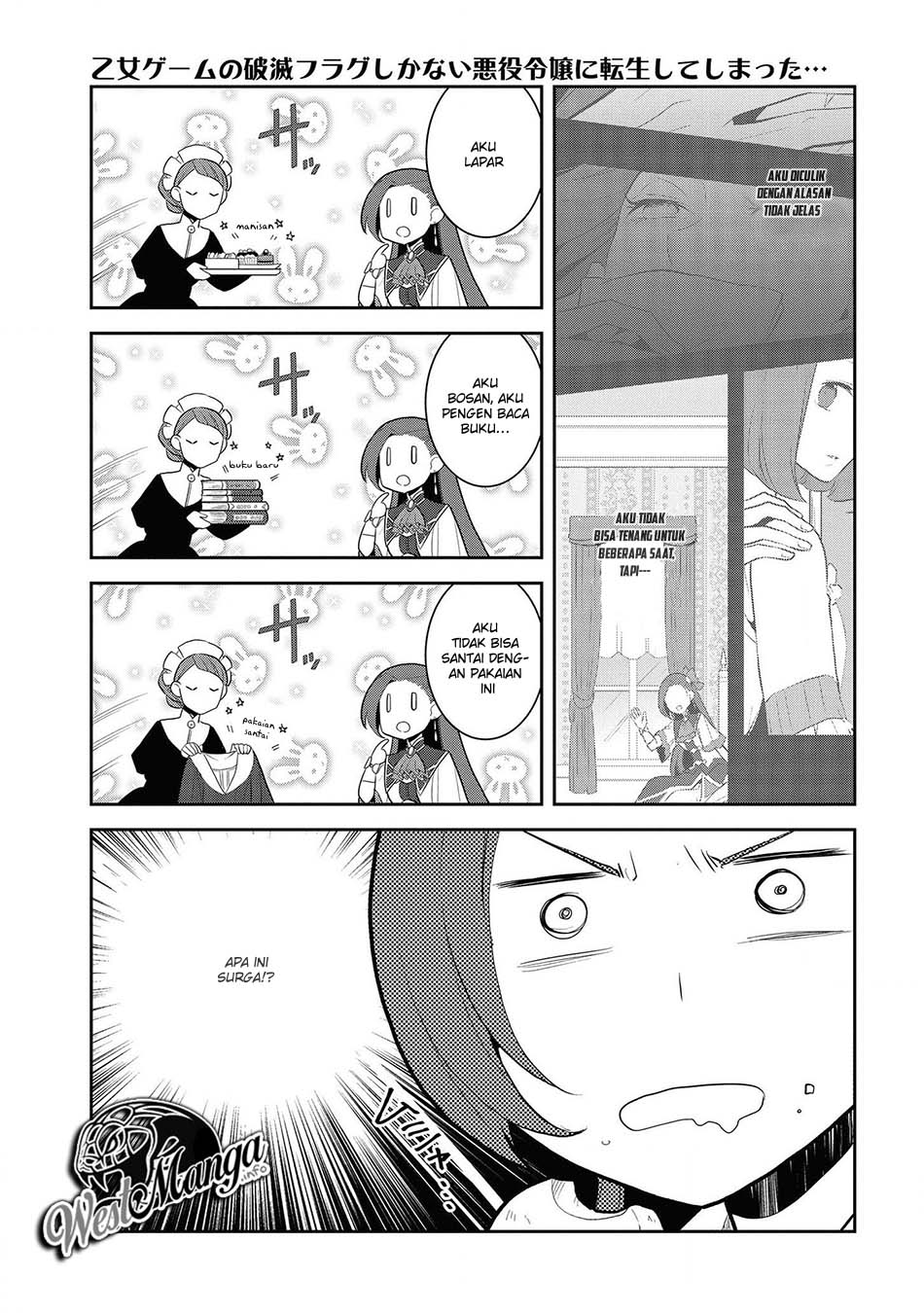 Otome Game no Hametsu Flag shika Nai Akuyaku Reijou ni Tensei shiteshimatta... Chapter 28 - halaman 5