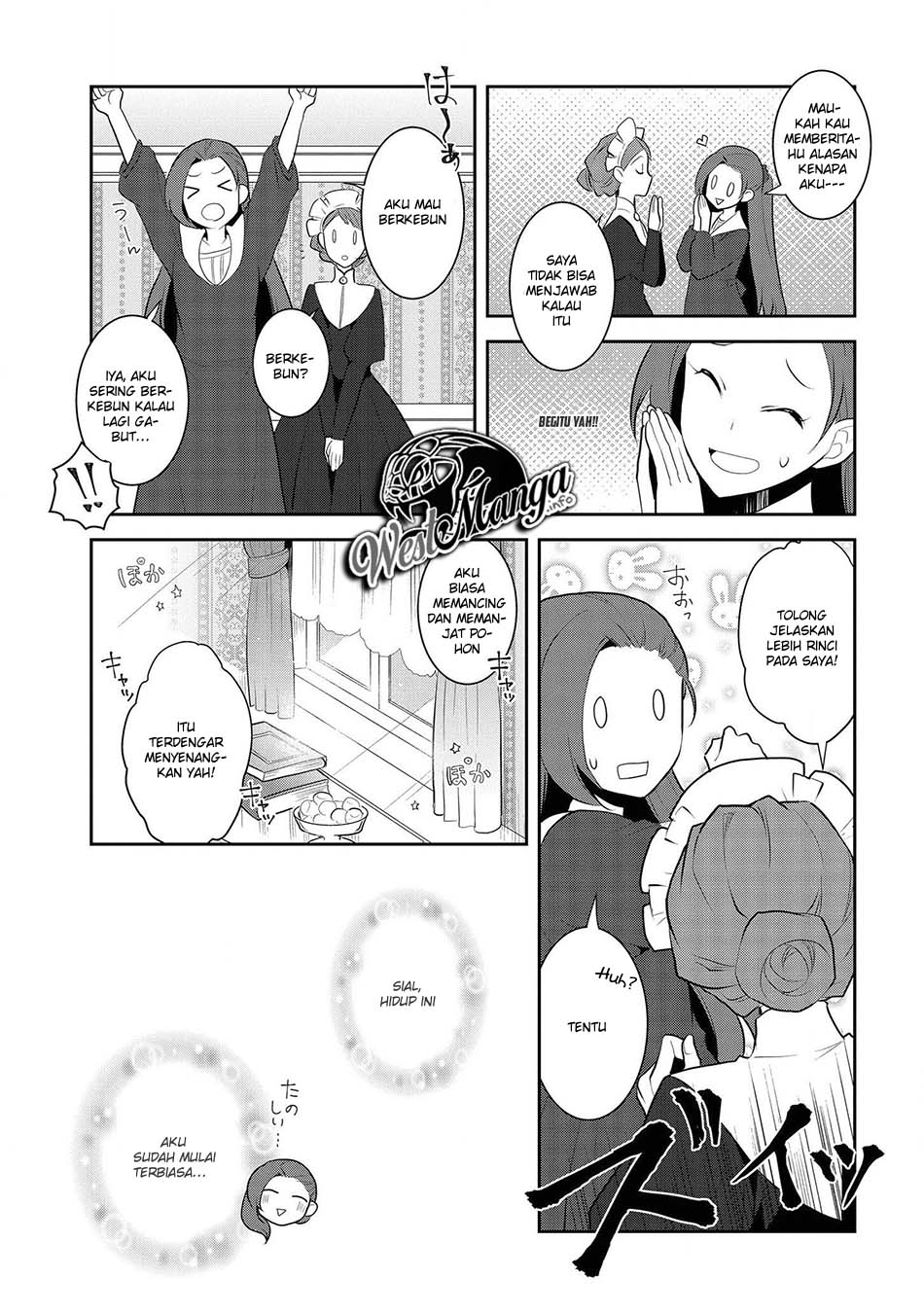 Otome Game no Hametsu Flag shika Nai Akuyaku Reijou ni Tensei shiteshimatta... Chapter 28 - halaman 9
