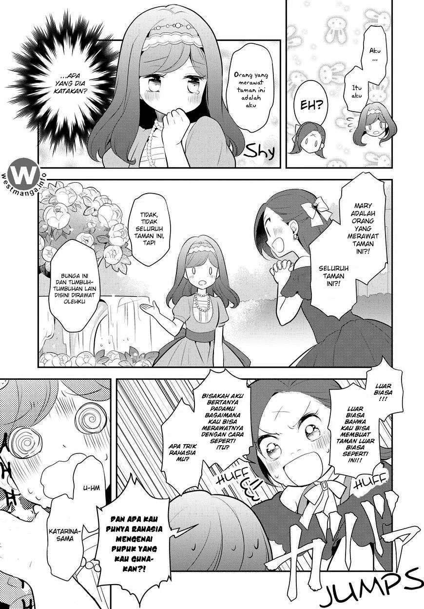 Otome Game no Hametsu Flag shika Nai Akuyaku Reijou ni Tensei shiteshimatta... Chapter 3 - halaman 1