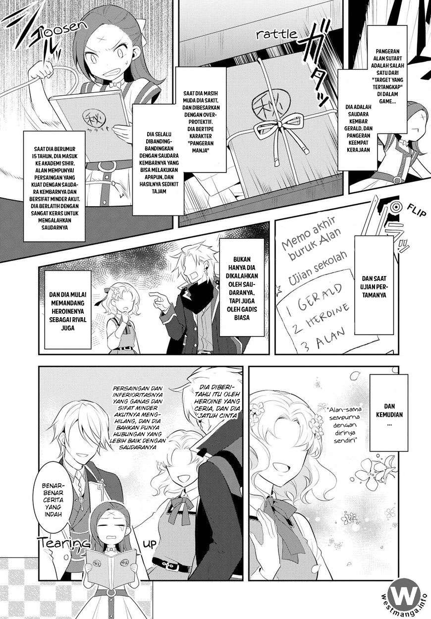 Otome Game no Hametsu Flag shika Nai Akuyaku Reijou ni Tensei shiteshimatta... Chapter 3 - halaman 9