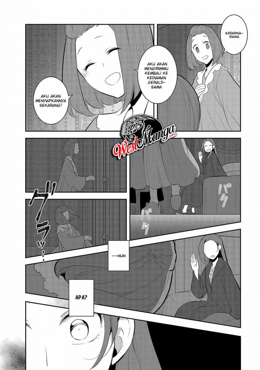 Otome Game no Hametsu Flag shika Nai Akuyaku Reijou ni Tensei shiteshimatta... Chapter 30 - halaman 23
