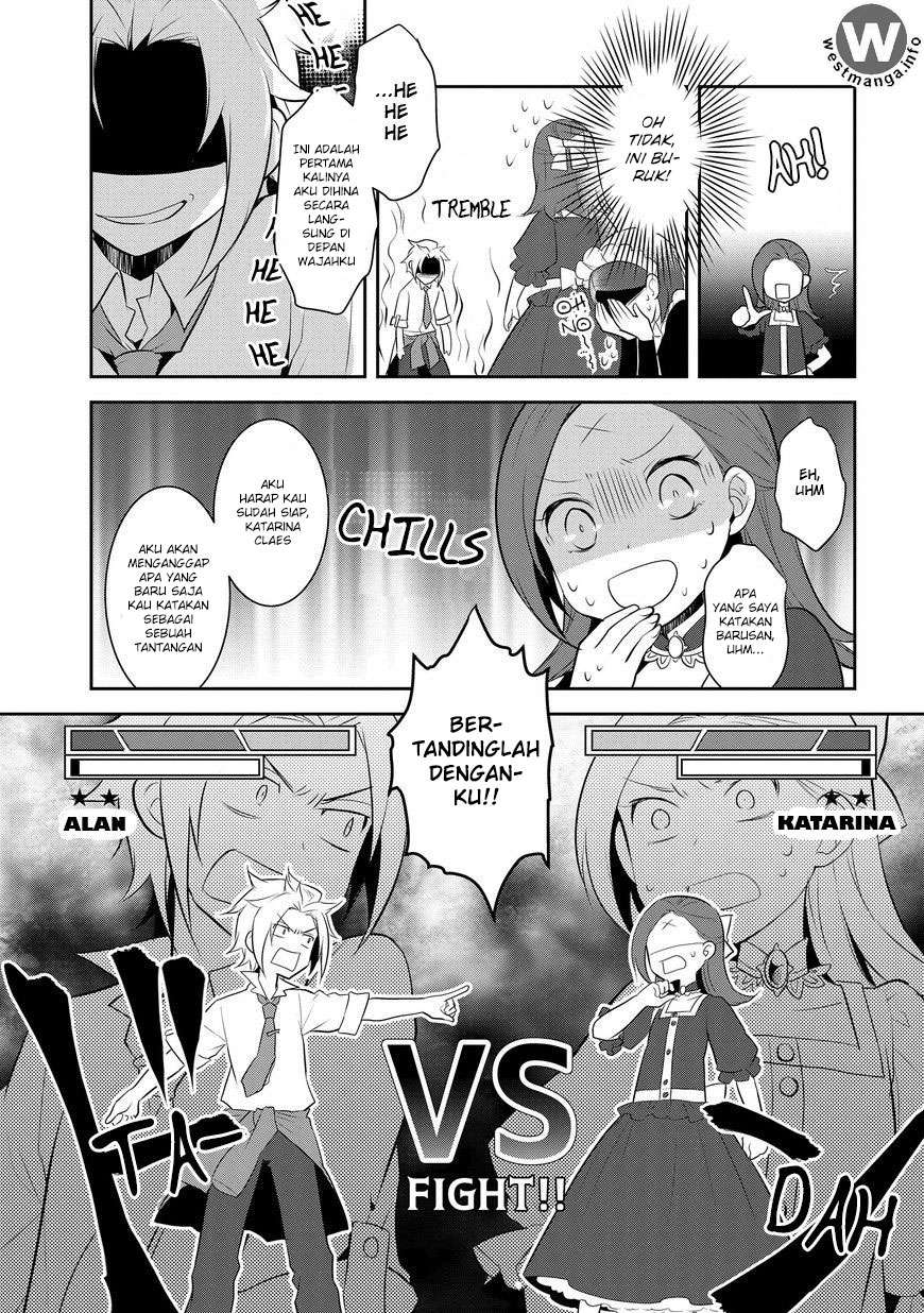 Otome Game no Hametsu Flag shika Nai Akuyaku Reijou ni Tensei shiteshimatta... Chapter 4 - halaman 14
