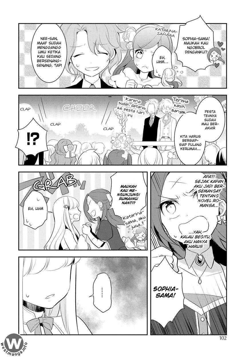 Otome Game no Hametsu Flag shika Nai Akuyaku Reijou ni Tensei shiteshimatta... Chapter 5 - halaman 16