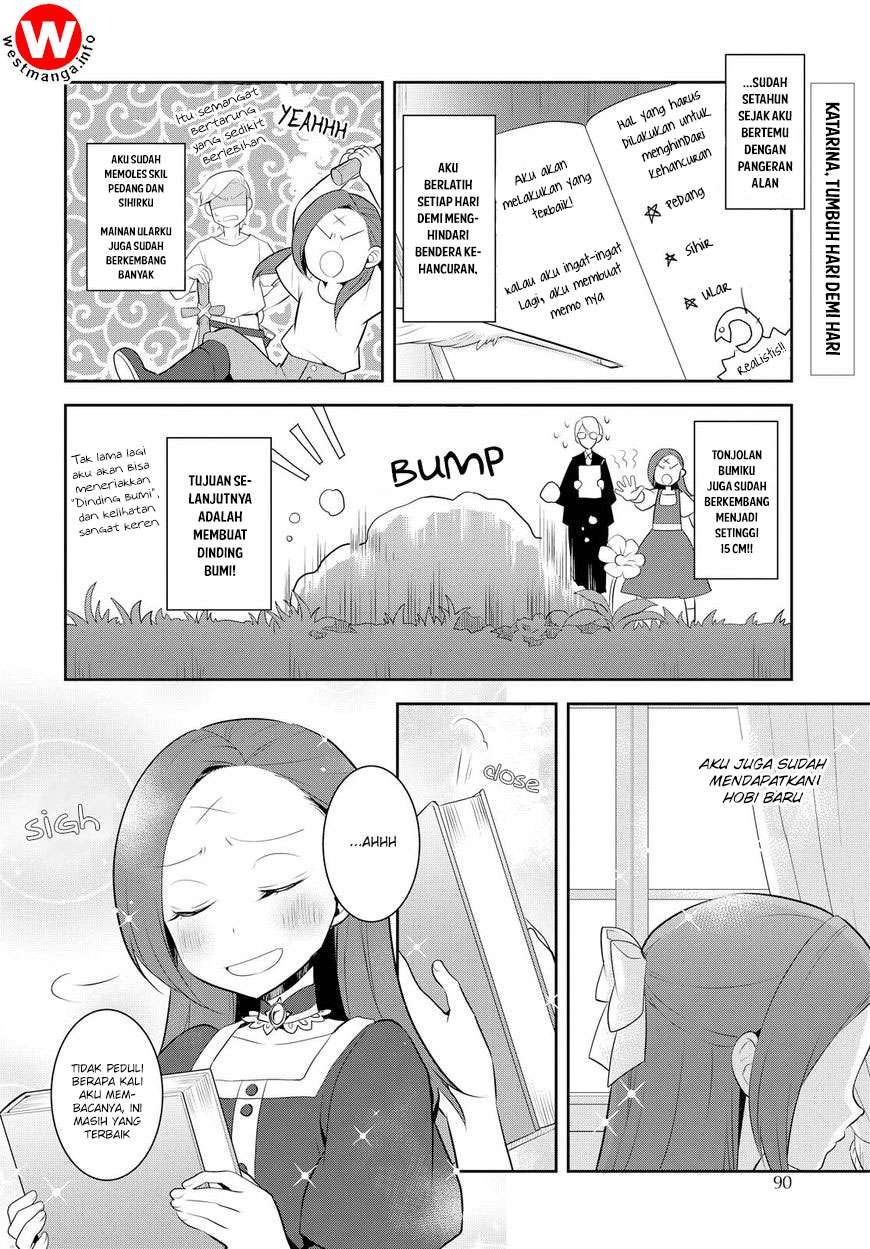 Otome Game no Hametsu Flag shika Nai Akuyaku Reijou ni Tensei shiteshimatta... Chapter 5 - halaman 4