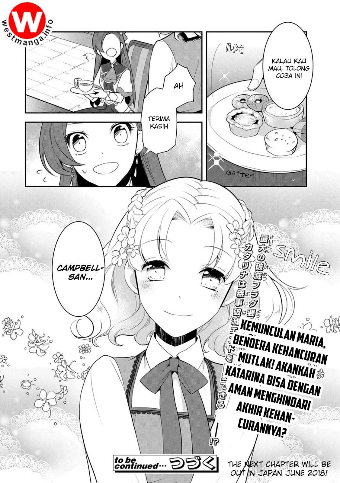 Otome Game no Hametsu Flag shika Nai Akuyaku Reijou ni Tensei shiteshimatta... Chapter 8 - halaman 38