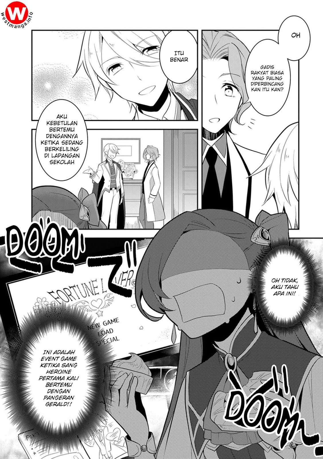 Otome Game no Hametsu Flag shika Nai Akuyaku Reijou ni Tensei shiteshimatta... Chapter 8 - halaman 9