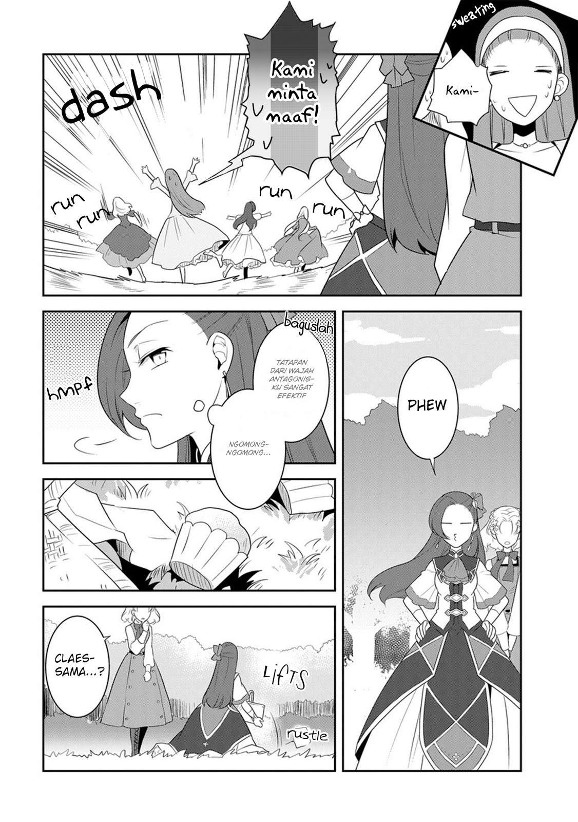 Otome Game no Hametsu Flag shika Nai Akuyaku Reijou ni Tensei shiteshimatta... Chapter 9 - halaman 17