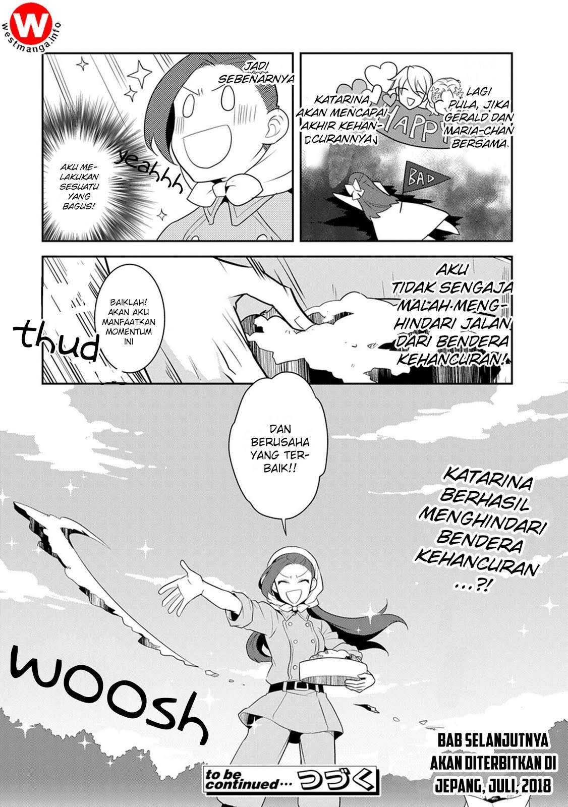 Otome Game no Hametsu Flag shika Nai Akuyaku Reijou ni Tensei shiteshimatta... Chapter 9 - halaman 27