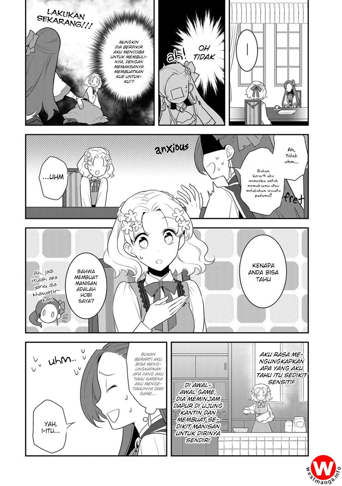 Otome Game no Hametsu Flag shika Nai Akuyaku Reijou ni Tensei shiteshimatta... Chapter 9 - halaman 7