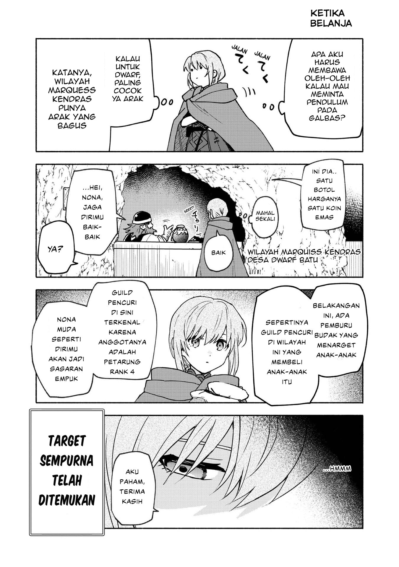 Otome Game no Heroine de Saikyou Survival @comic Chapter 35.5 - halaman 3