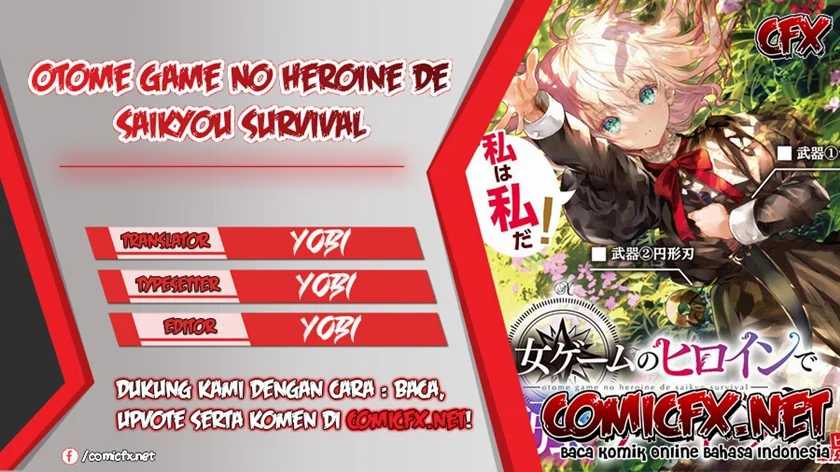 Otome Game No Heroine De Saikyou Survival Chapter 2 - halaman 1