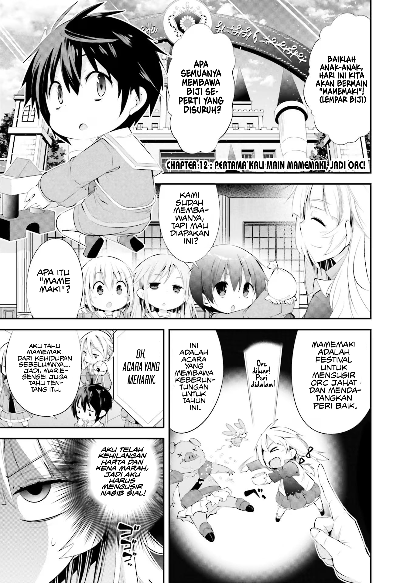 Otome Game Youchien wa Mob ni Kibishii Youchien desu Chapter 12 - halaman 2