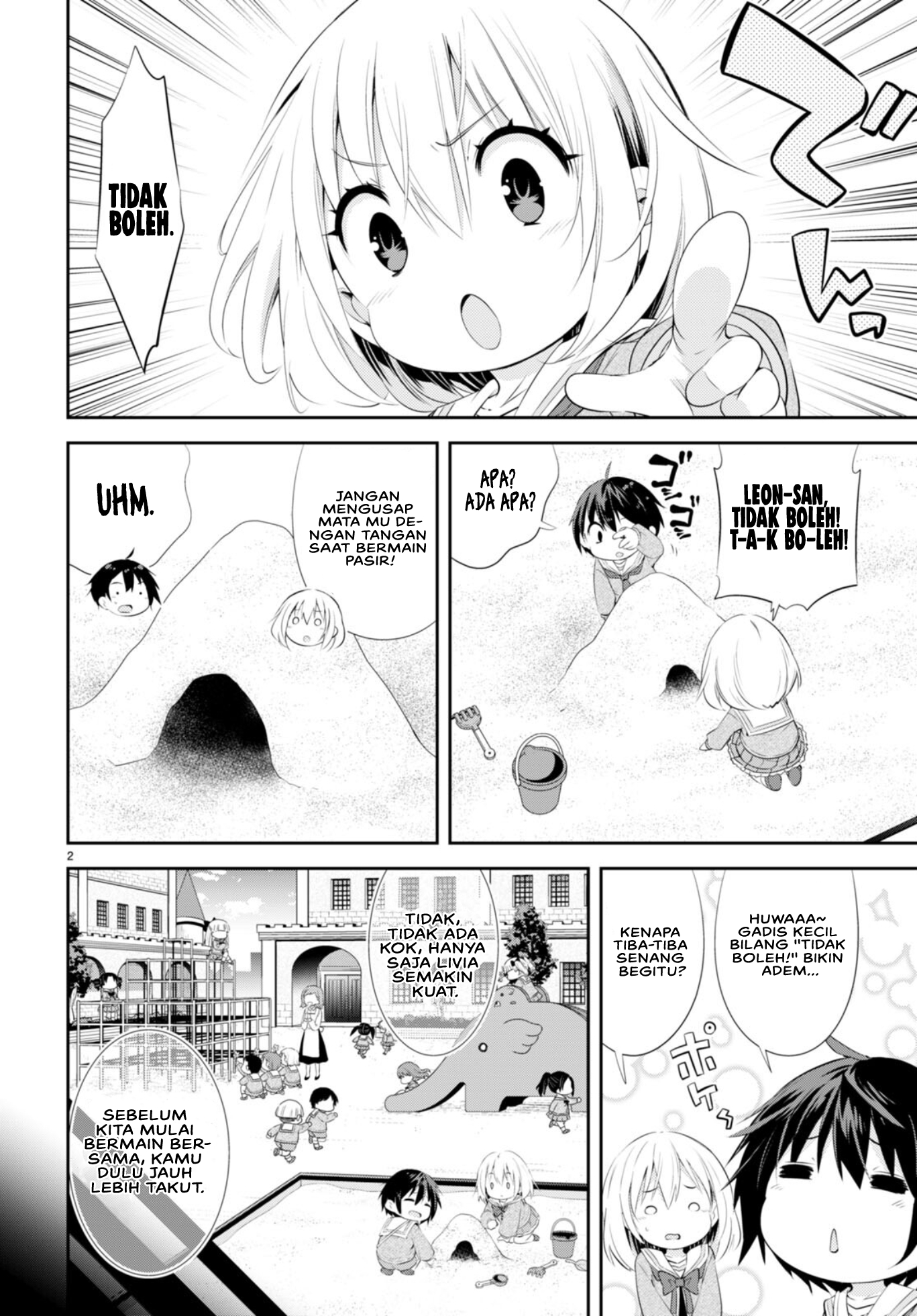 Otome Game Youchien wa Mob ni Kibishii Youchien desu Chapter 2 - halaman 3