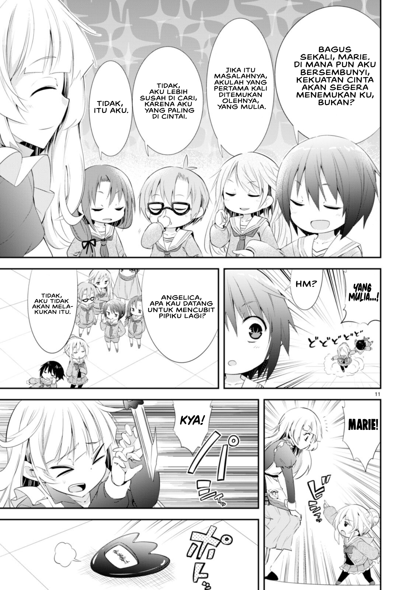 Otome Game Youchien wa Mob ni Kibishii Youchien desu Chapter 3 - halaman 12