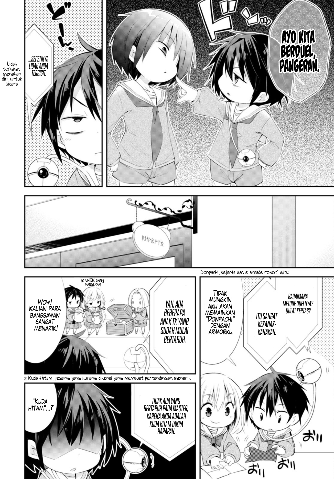 Otome Game Youchien wa Mob ni Kibishii Youchien desu Chapter 4 - halaman 3