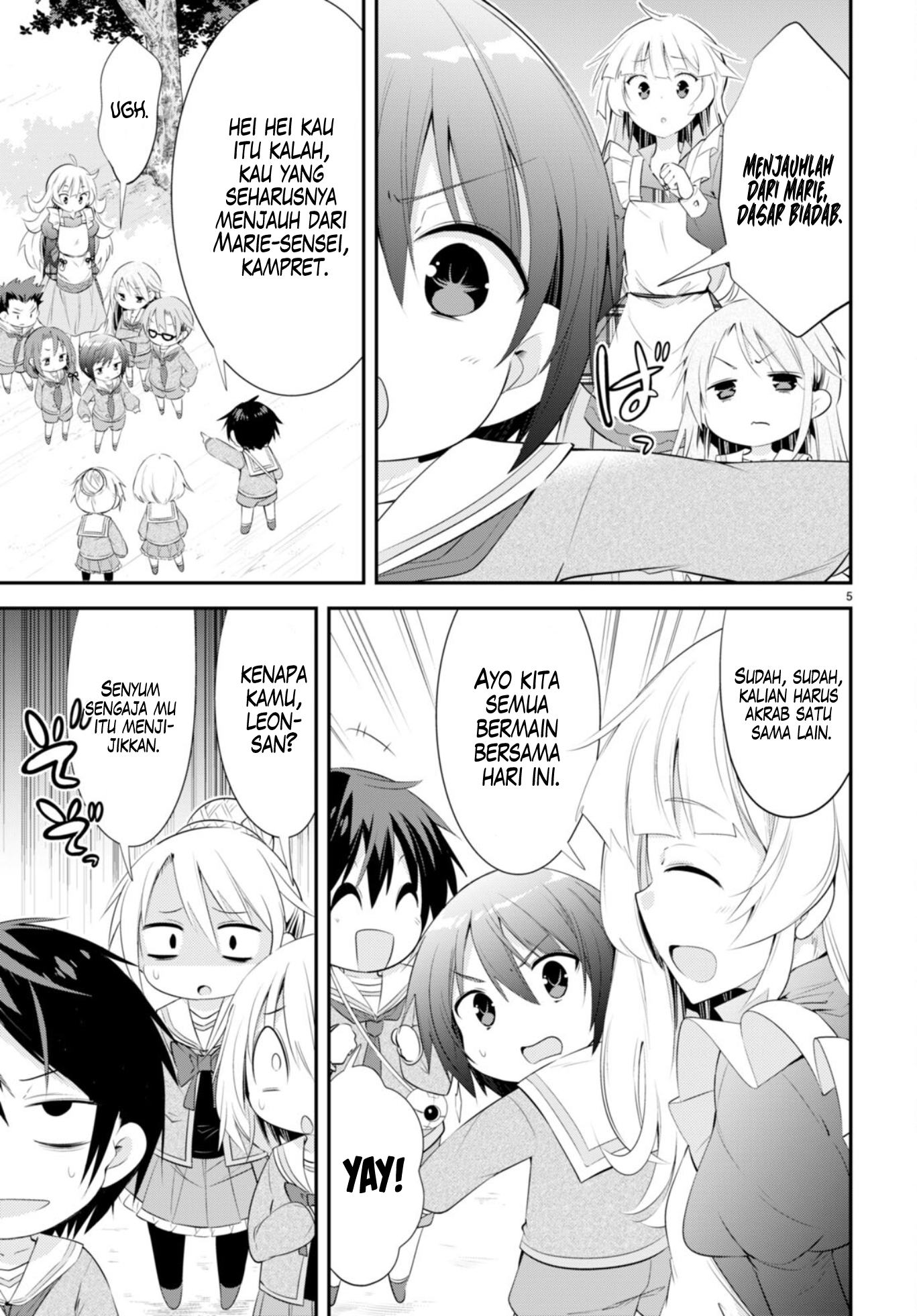 Otome Game Youchien wa Mob ni Kibishii Youchien desu Chapter 5 - halaman 6