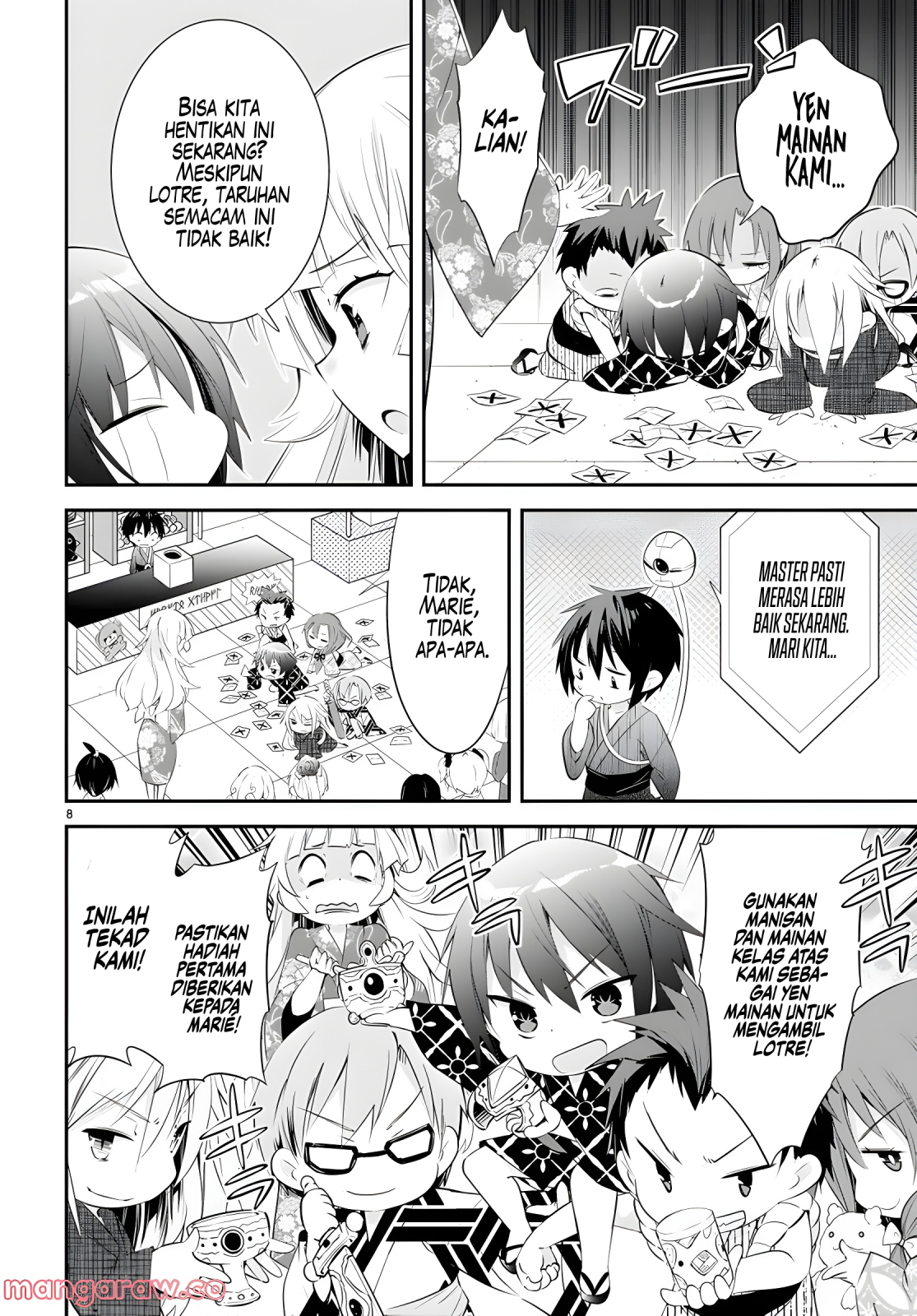 Otome Game Youchien wa Mob ni Kibishii Youchien desu Chapter 8 - halaman 9