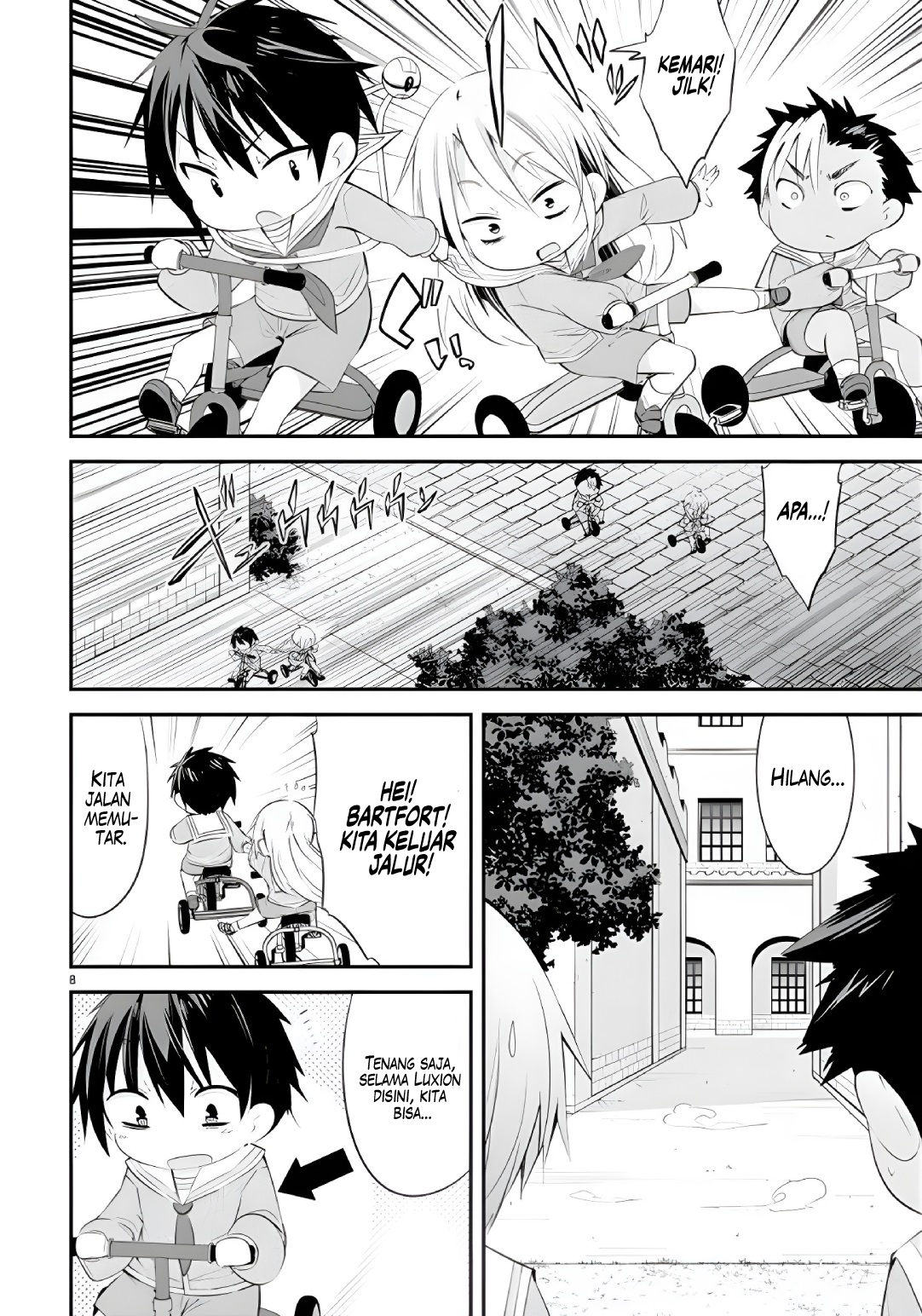 Otome Game Youchien wa Mob ni Kibishii Youchien desu Chapter 9 - halaman 9
