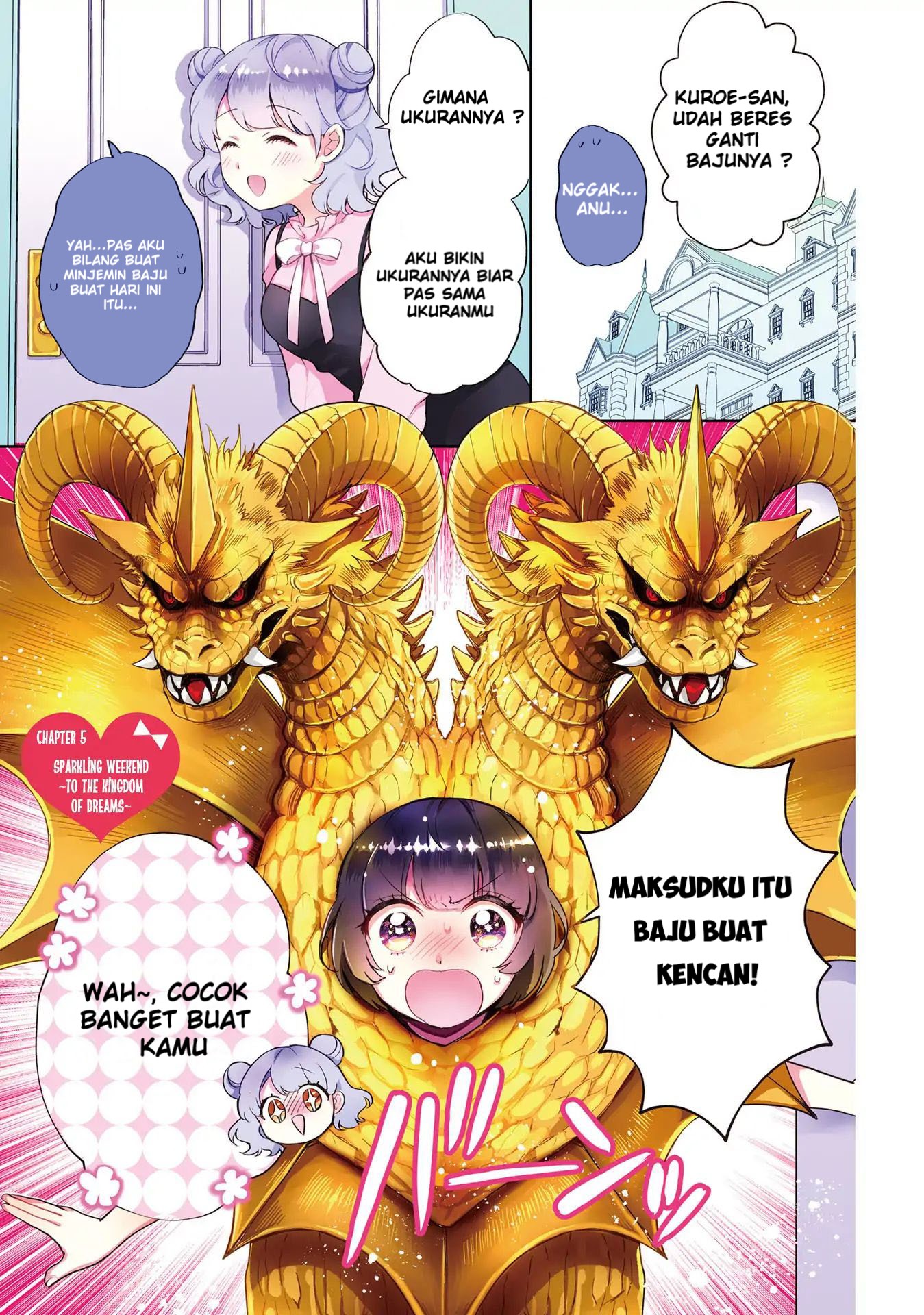 Otome Kaijuu Caraméliser Chapter 5 - halaman 1