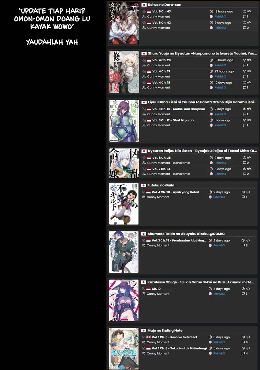 Otomege no Mobu de Sura Nain da ga Chapter 21 - halaman 42