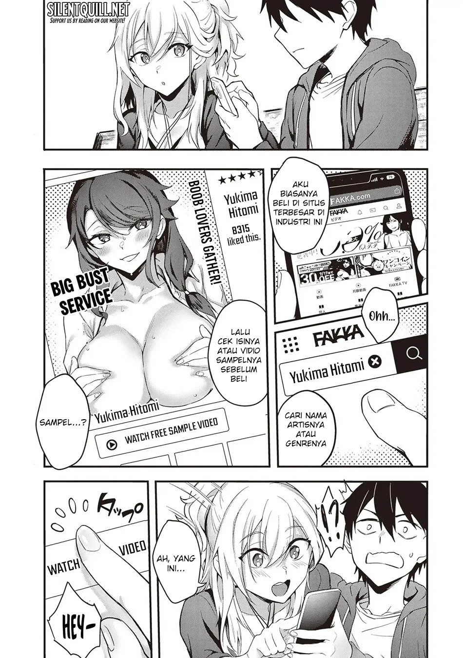 Otona wo Shiritai Onna Tomodachi Chapter 2 - halaman 19