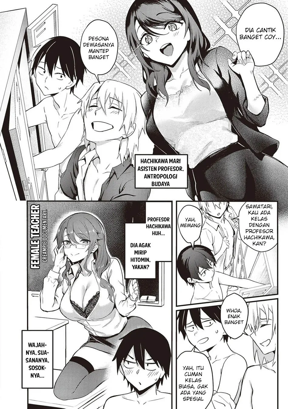 Otona wo Shiritai Onna Tomodachi Chapter 3 - halaman 4