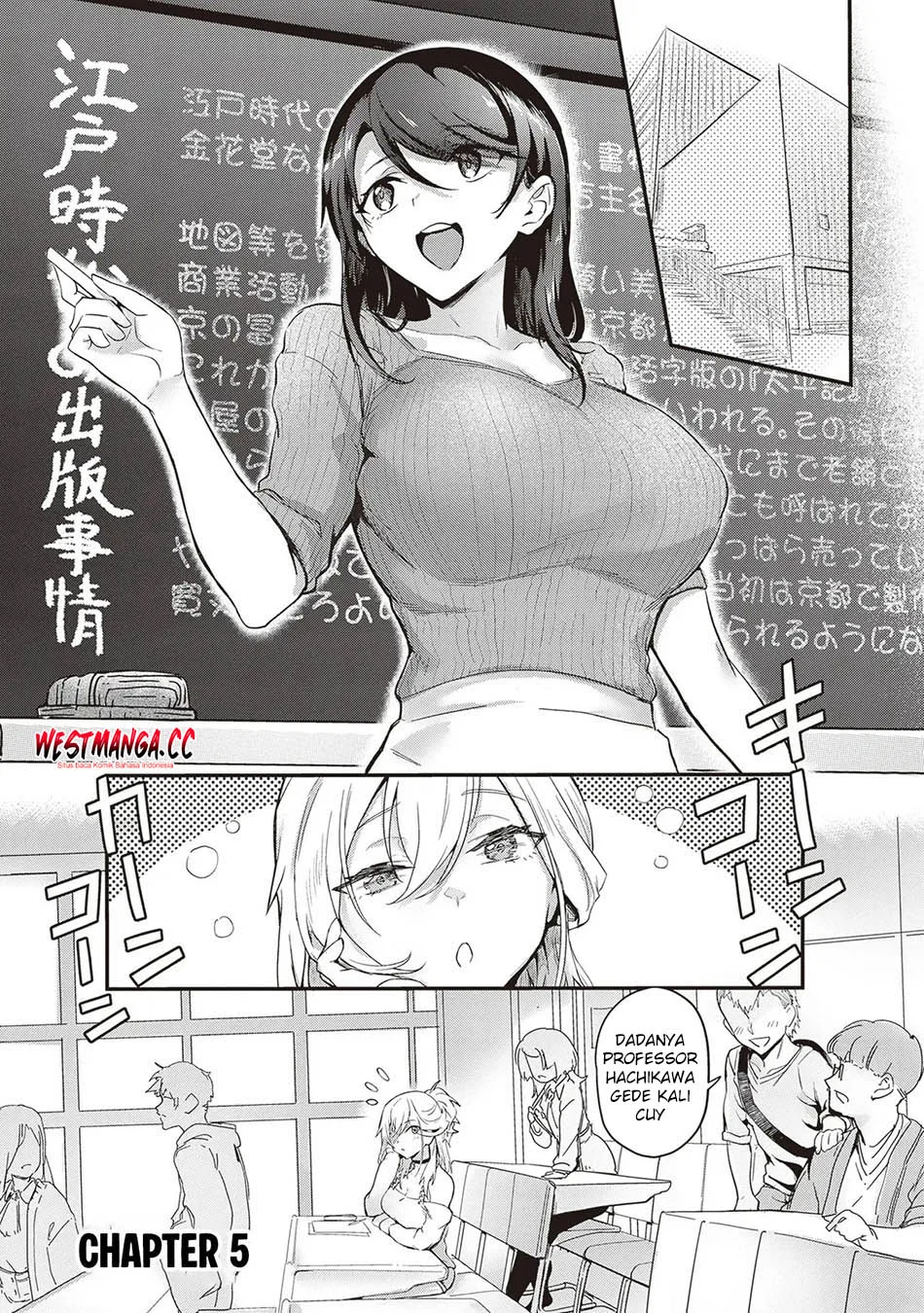 Otona wo Shiritai Onna Tomodachi Chapter 5 - halaman 3