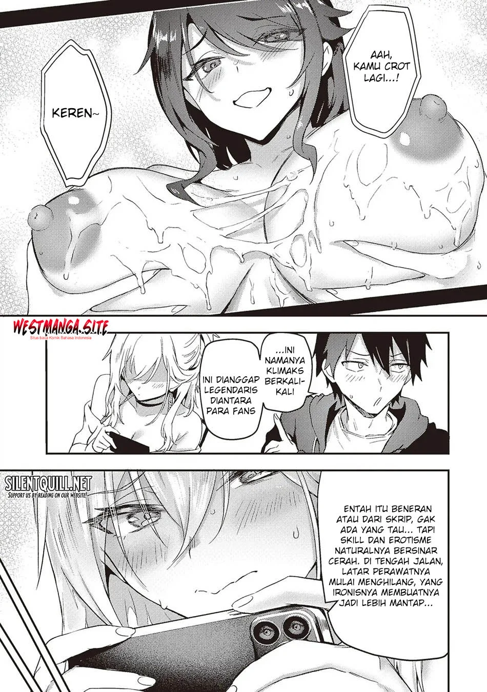 Otona wo Shiritai Onna Tomodachi Chapter 6.5 - halaman 6